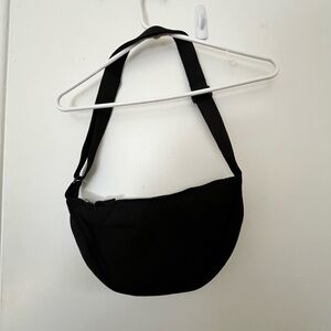 New Black Crossbody Dumpling  Bag